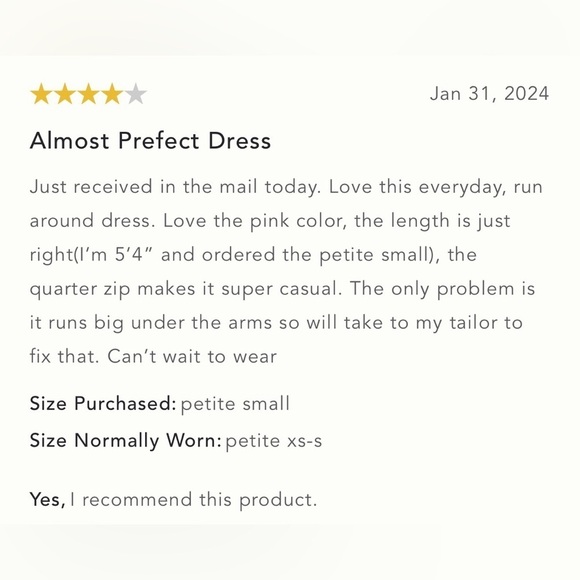 NWT Size M - Daily Practice by Anthropologie Front-Zip Utility Mini Dress - Picture 11 of 15